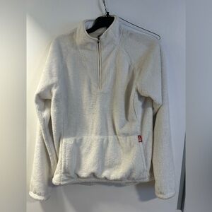 North Face Fuzzy Quarter Zip
